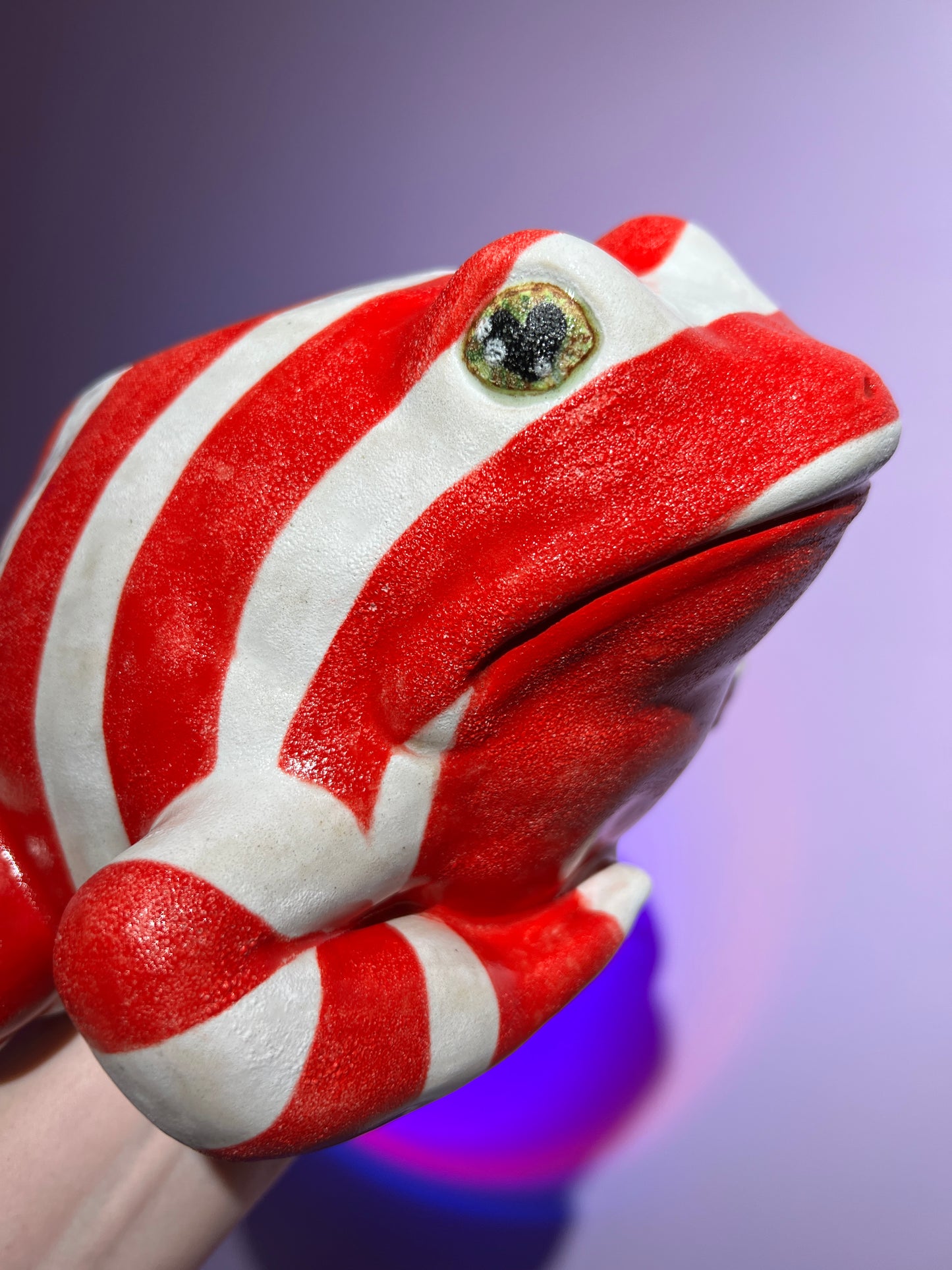 Pepper the Deep Fried Peppermint Frog