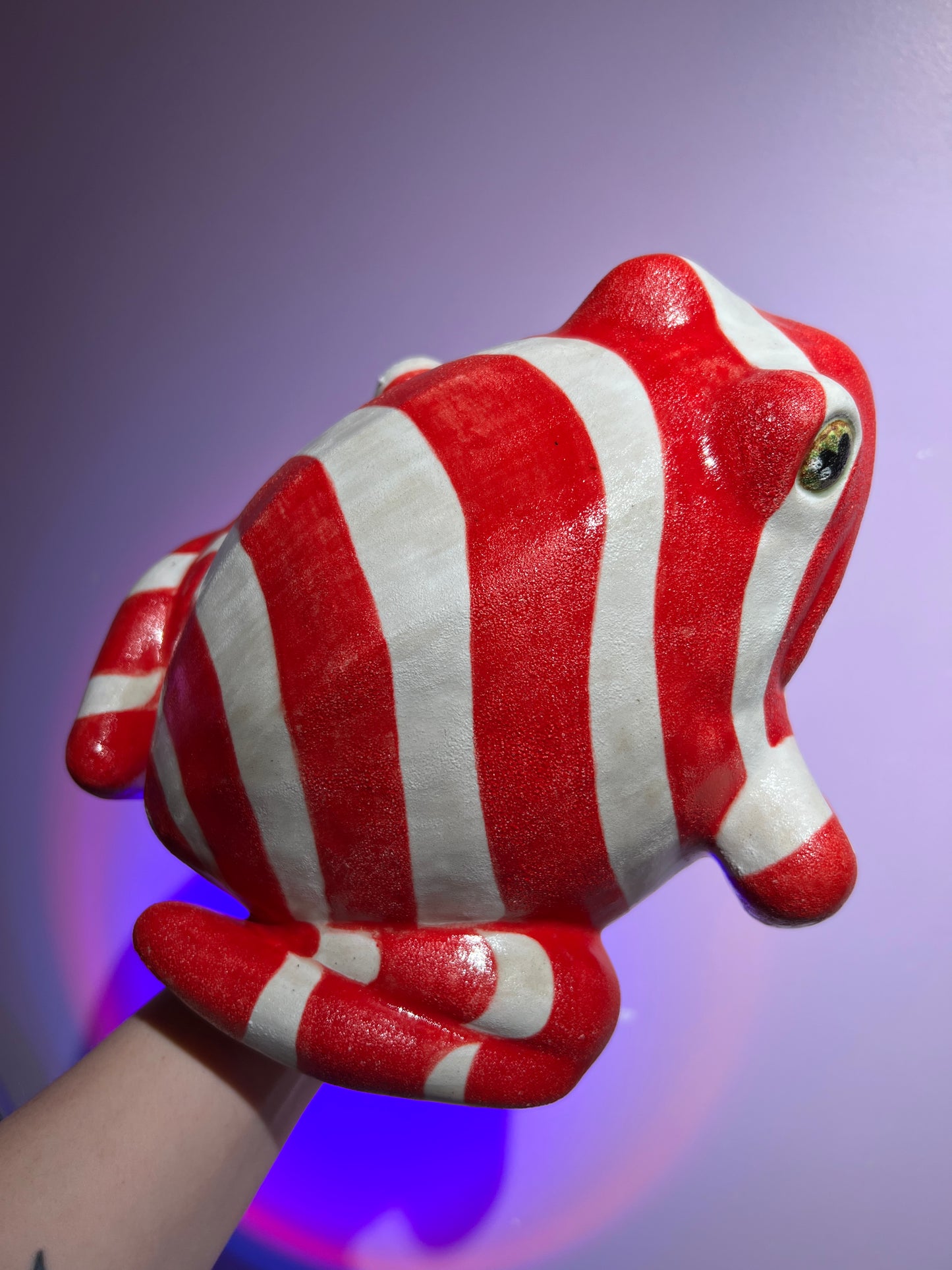 Pepper the Deep Fried Peppermint Frog