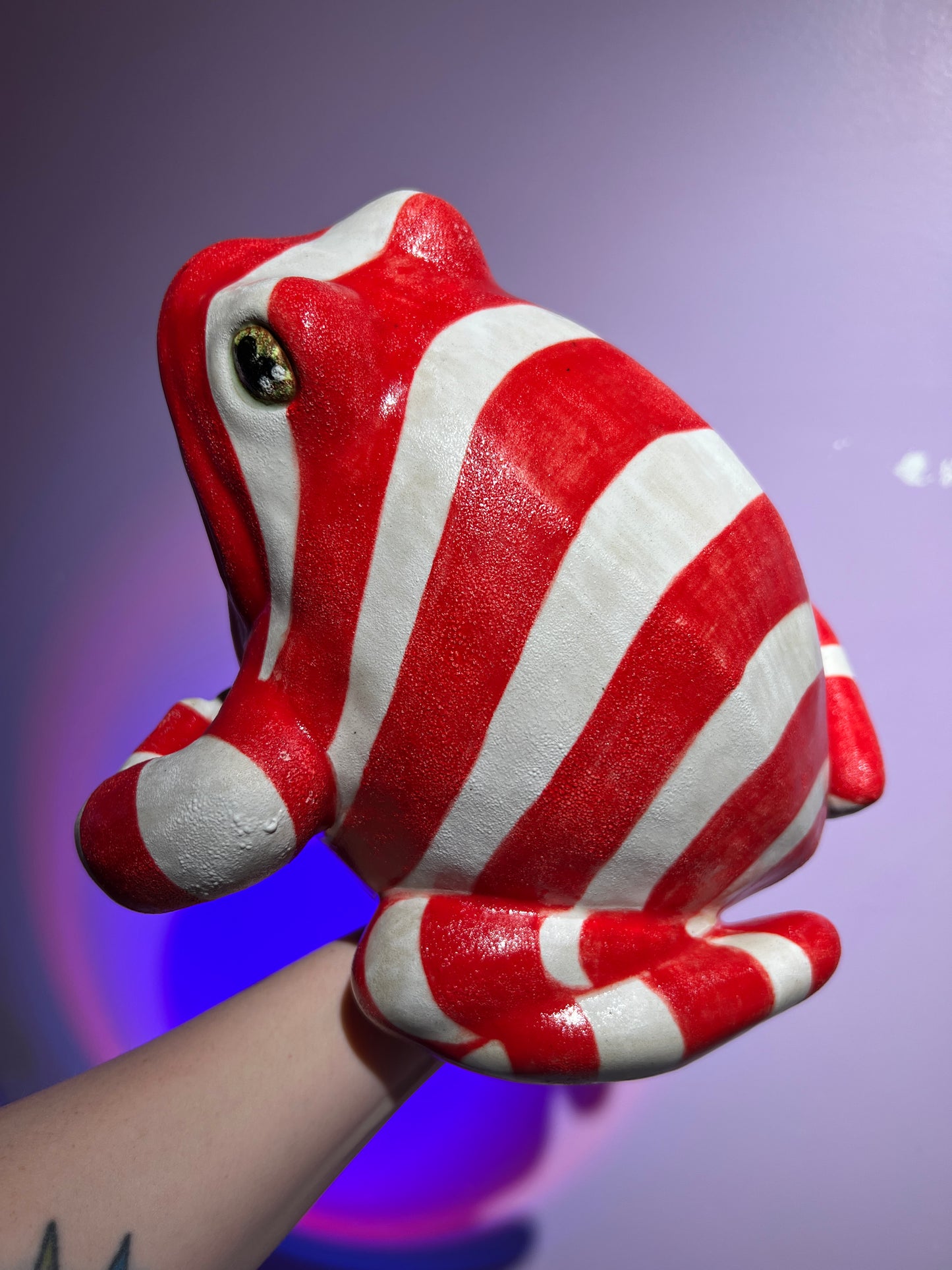 Pepper the Deep Fried Peppermint Frog