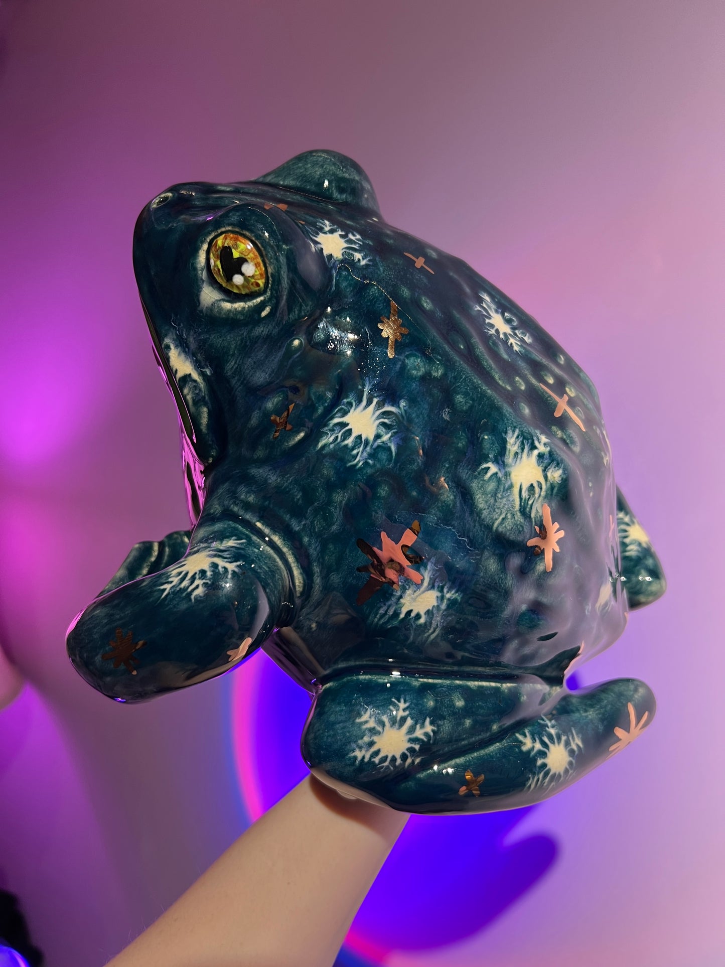 Shiverick the Winter Sky Frog