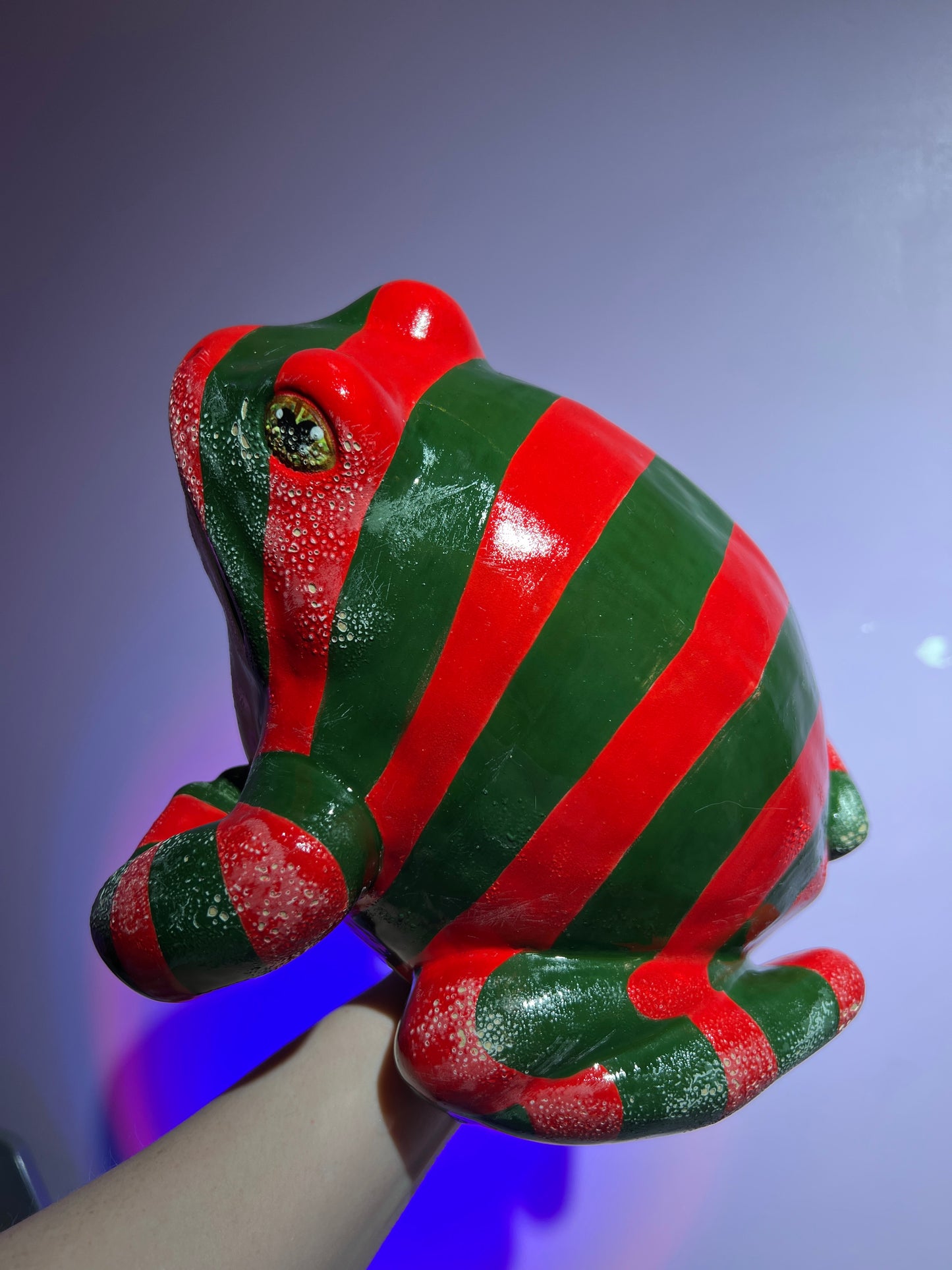 Froggy Kreuger the Deep Fried Peppermint Frog