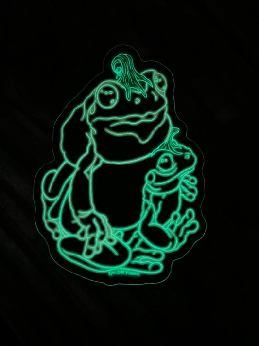 Limited Edition “Pumpkin Pals” Glow in the dark Sticker